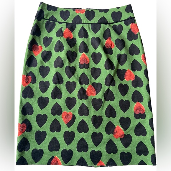 Maeve Dresses & Skirts - ANTHROPOLOGIE MAEVE HEARTS PENCIL SKIRT SIZE 8